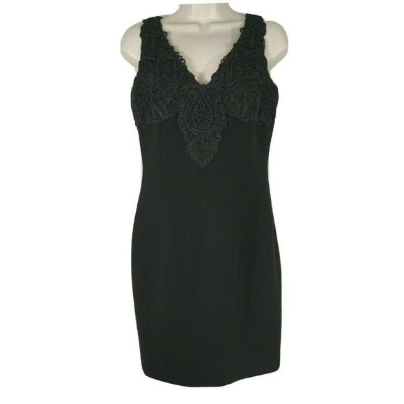 Vintage Andrea Polizzi for Rex Lester Dress Size 8 - Picture 1 of 8